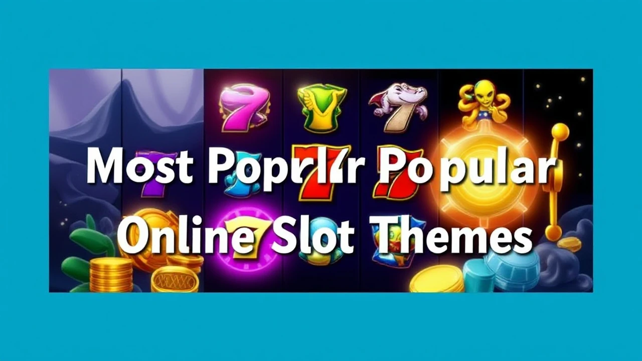 Exploring the Most Popular Online Slot Themes